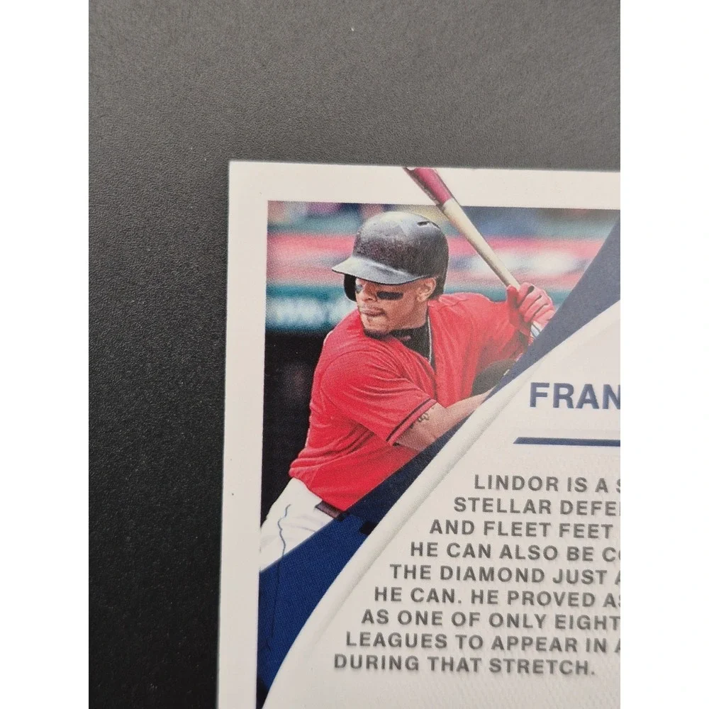 2020 Panini Chronicles Magnitude Francisco Lindor #19 Blue /50 Indians Mets